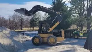 GovDeals: New Holland LX865 Turbo Skid Steer Working Conditi