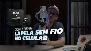 Como Usar Lapela Sem Fio no Celular (Apple ou Android)