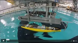 Iowa's wave basin leads the world in ship hydrodynamics