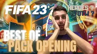 BEST OF PACK OPENING FIFA 23 !PACKHÉROS, RIVALS&RANG 1 FUTCHAMP! JE PACK ENFIN MON MEILLEUR JOUEUR!