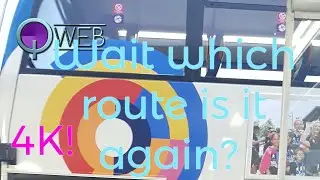 Bus Ride - *4K Video Test* - X25A Driver Almost Takes Wrong Route in Cumbernauld!