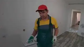 Laying tiles under laminate 60-20 with a 1/3 offset