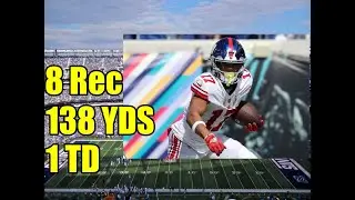 Wandale Robinson Played Great Against the Steelers! (Giants Franchise)