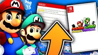 WAIT... Mario and Luigi Could Be Making a Return?!