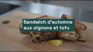 Réalisons un sandwich aux oignons et au tofu !