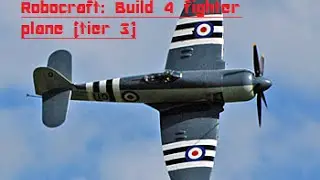 Robocraft: build 4 fighter plane(tier 3)