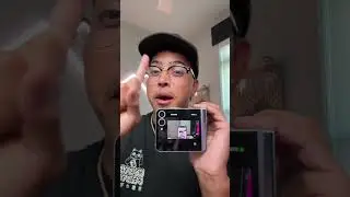 Galaxy Z Flip6 Camcorder Mode!