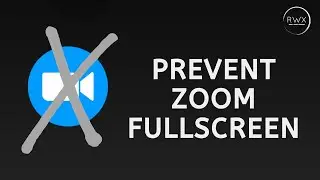 Prevent Zoom screenshare forcing full screen