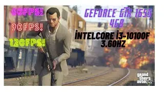 GEFORCE GTX 1650 GTA 5 ONLİNE  FPS TESTİ