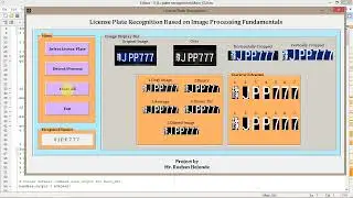 Vehicle License Number Plate Recognition Using Image Processing Matlab Project Code