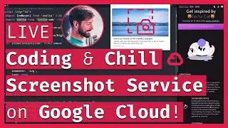 📷 Screenshot Service with Puppeteer & Google App Engine 🔴 LIVE Coding & Chill