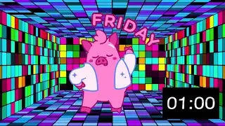 Dancing Pig Timer: 60 Seconds of Snout-Wiggling Fun!