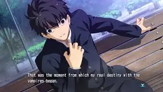 MELTY BLOOD: TYPE LUMINA ALL SHIKI TOHNO STORY MODE CUTSCENES