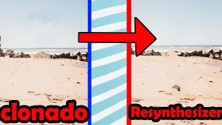 cual es mejor para eliminar objetos Resynthesizer o Clonado GIMP