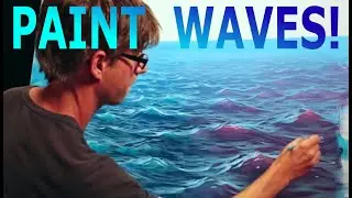 How To Paint Waves - Lesson 2 - Adding Light