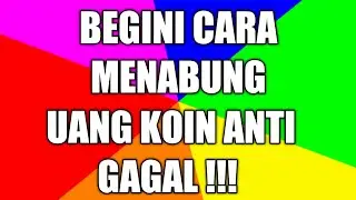 CARA MENABUNG UANG KOIN DAN CARA MENDAPATKAN UANG KOIN YANG VIRAL DI TIKTOK.