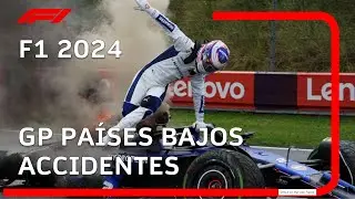 F1 2024 | GP Países Bajos CRASHES