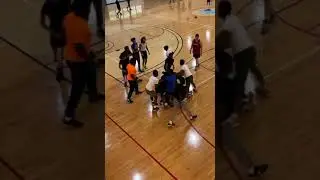 Fight on Basketball Court Springfield PA