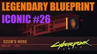 Cyberpunk 2077 - ICONICS #26 - OZOB's NOSE