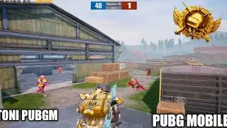 30KILLS TDM 1VS 4😱/TONI PUBG MOBILE