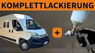 Wohnmobil Komplettlackierung mit Protector – Lackierpistole | Anleitung @RicoundBecca | LACKSTORE