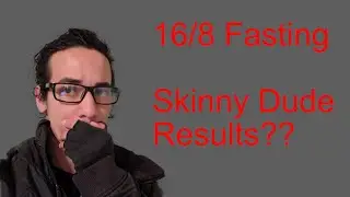 16/8 Intermittent Fasting Results After 1 Month For A Skinny Dude