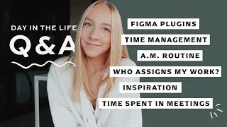 UX Designer Q&A | Figma Plugins, Time Management, Inspiration, Collaboration & More!