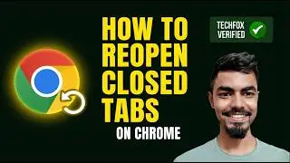 How to Reopen Closed Tabs in Chrome (Quick & Easy Method)