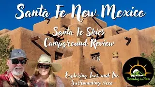 Santa Fe Skies Campground and the surrounding area