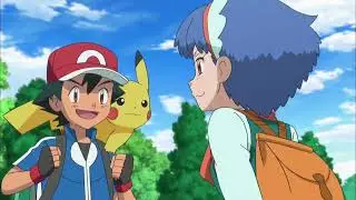 miette talk to ash about serena scene in hindi
