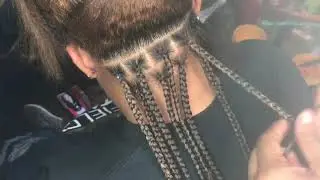 Short video on knotless braids