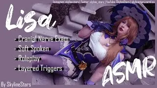 Lisa (Genshin Impact) ASMR | Cranial Nerve, Soft Spoken, Layered Triggers