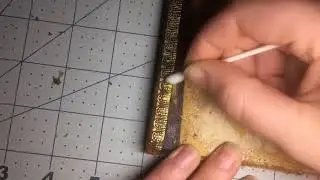 Restoration work on 136-year-old photo album