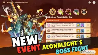 Genshin Impact New Event - Unlimited Fighting Championship day 1 | Hardest EndGame Event 5.5 |