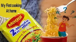 I tried Maggi noodles for the first time  #nestle #cooking #viral #yt #how #food  #challenge #foodie