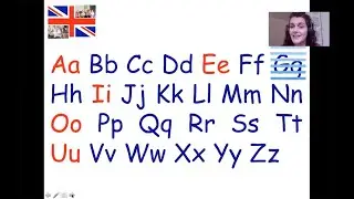 🇬🇧 Alphabet - Lesson 1 - beginner English A1