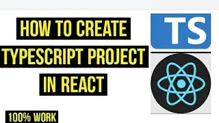2022 - How to create typescript project in react in hindi || How to install typescript in react