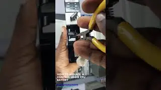 HOW TO REPLACE A CONTROL LOGIX CPU BATTERY