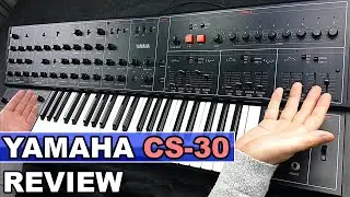 YAMAHA CS-30 - Synth Review, Sounds and Demo | Vintage Analog Monosynth