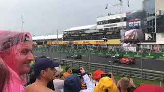 F1 Hungaroring 2021 - Wet start Accident first corner