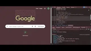How to change google logo color and profile picture color in google without changing background.