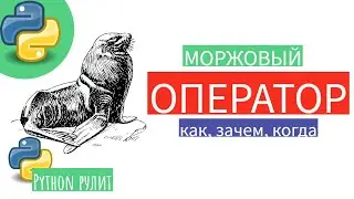 Моржовый оператор в Python. Как использовать, какой смысл применения, убыстрит ли это код?