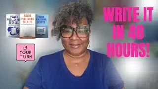 The #1 Secret to Writing Your Mini-Her Book in a Weekend