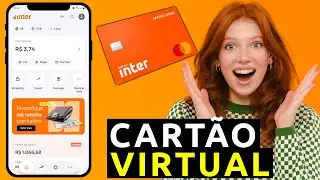 Como ATIVAR CARTÃO VIRTUAL do Banco INTER. Passo a Passo