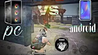 😭emulator Vs android 1vs1 | tdm room pubg mobile | VONO Pubg