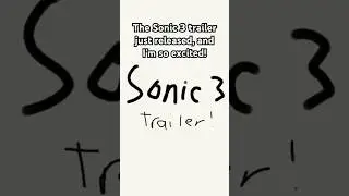 The Sonic Movie 3 Trailer Finally Released! #shorts #sonicmovie3