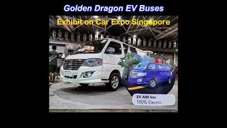 Golden Dragon Buses  Exhibit on Car Expo Singapore 2024