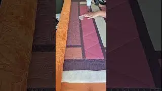 How do you keep your ruler next to your foot?