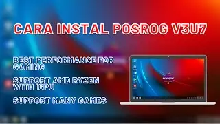 HOW TO INSTALL POSROG V3U7 | PHOENIX OS ROG | ANDROID OS X86