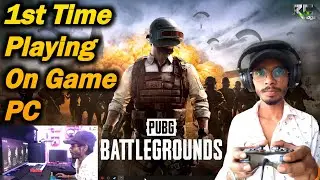 First Time Playing Game| PUBG Battleground | Firs Time Playing On PC | @Rohit Chure Vlogs